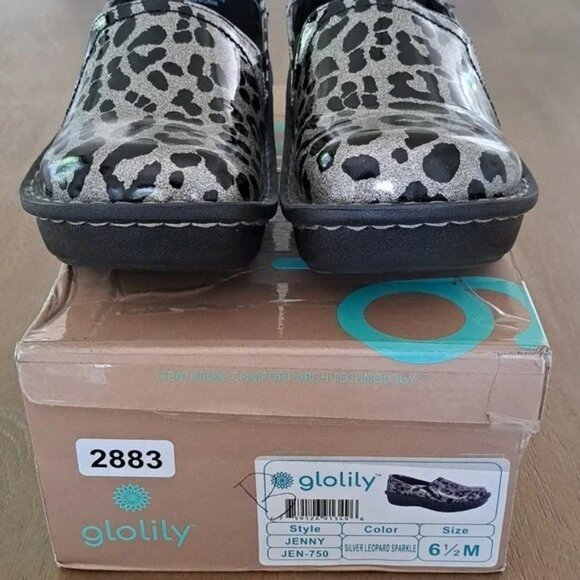 Glolily Jenny Professional Lightweight Extra Cushion Comfort Slip-On - Size: 6.5 - Picture 2 of 8